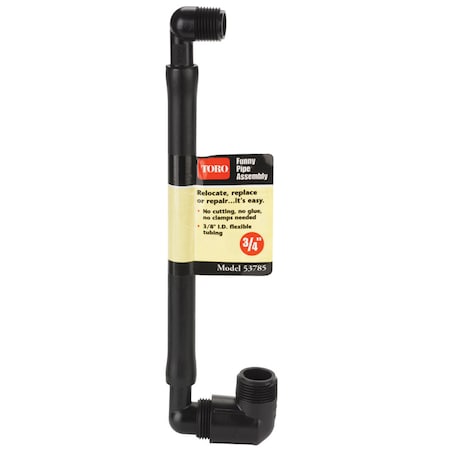 Lawn Genie Lawn Genie Toro 3/4 in. D X 10.875 in. L Funny Pipe 53785